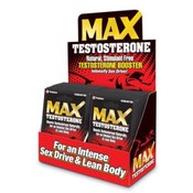 MaxTestosterone 24ct. Packet Display Box