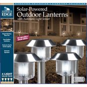 Stainless Steel Solar Light 4 Pack