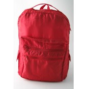 Red Nylon Backpack