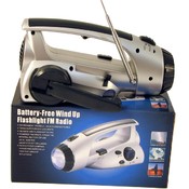 Dynamo Led Flashlight/Radio