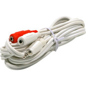 2' 3.5mm Male To 2- 3.5mm Female Y ipod&reg; cable