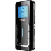 Black digital AM/FM Pocket Radio