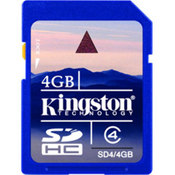 4Gb Sdhc&trade; memory Card Class 4