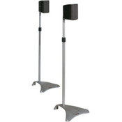 Adjust. Satellite spkr. Stands - Titanium