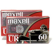 Normal Bias AUDIO Cassette - 60 Minutes, 2 Pack
