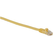7' Yellow Cat5E Patch cable - Snagless Boot(Pack of 5)
