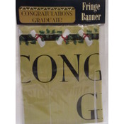 Graduation Classic Fringe Banner