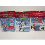 Christmas Activity Book and Crayons
