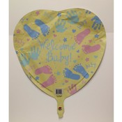 18" Welcome Baby Balloons