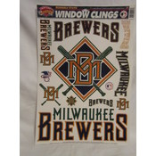 Milwaukee Brewers Window Cling