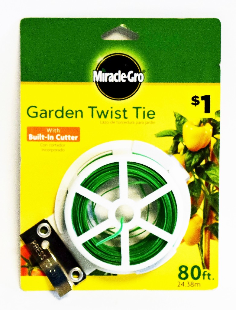 Wholesale MiracleGro Garden Twist Tie with Cutter DollarDays