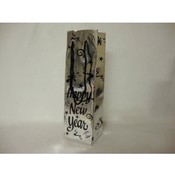 Happy New Year Gift Bag w/ black string