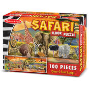 Melissa & Doug Safari Floor Puzzle FloorPuzzle (100 PC)(6x.30)