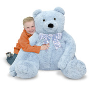 Jumbo Blue Teddy Bear