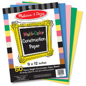 Multi-Color Construction Paper (9"x12")