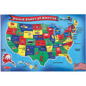 U.S.A. Map Floor (51 pc)
