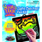 Dolphin Light Catcher Scratch Art Kit Dolphin Light Catcher Scratch Art Kit