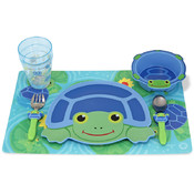 Scootin' Turtle Mealtime Set