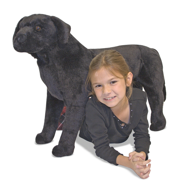 melissa and doug black lab