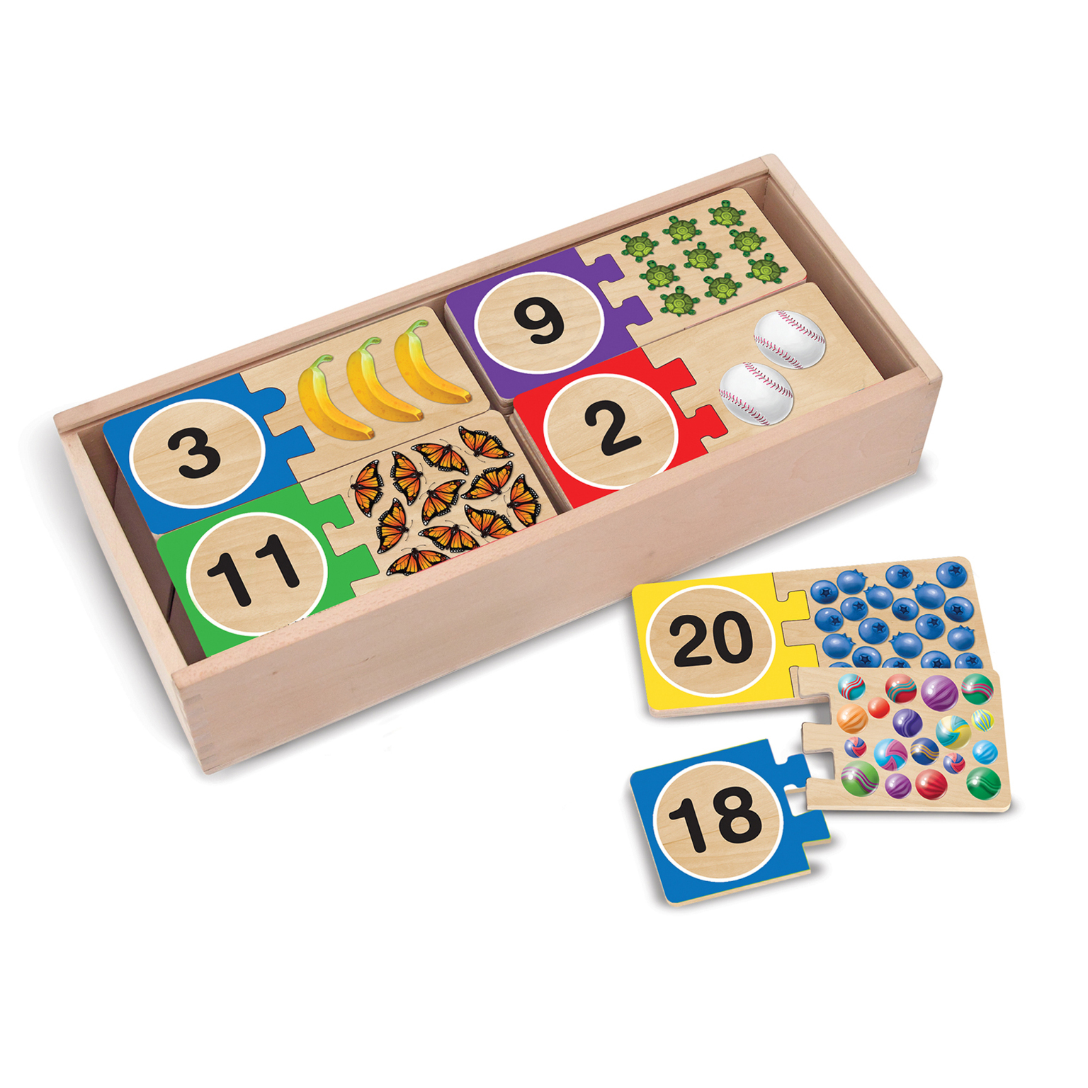 Wholesale Melissa & Doug Number Puzzles(6x.30)