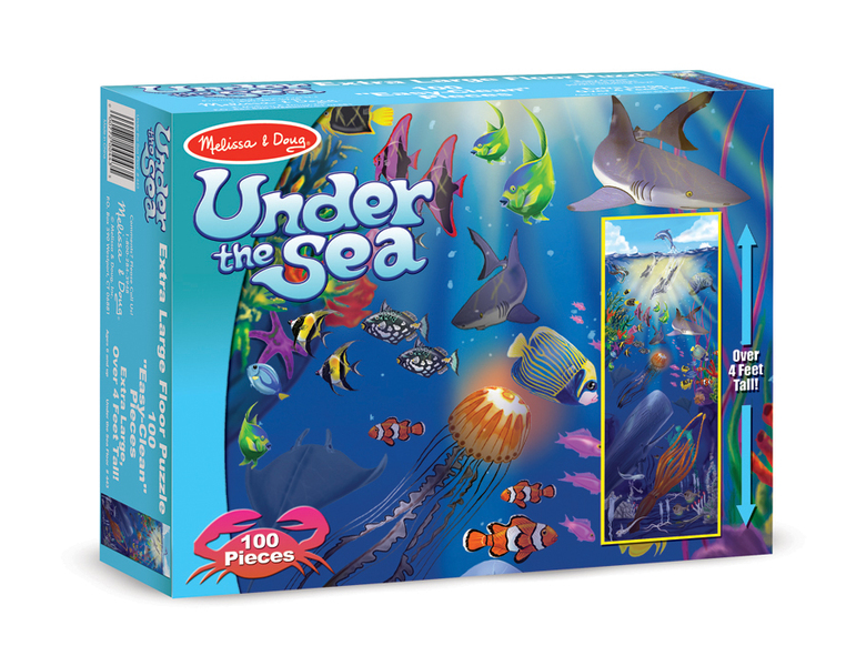 Wholesale Melissa & Doug Under the Sea FloorPuzzle (100 PC)(6x.30)