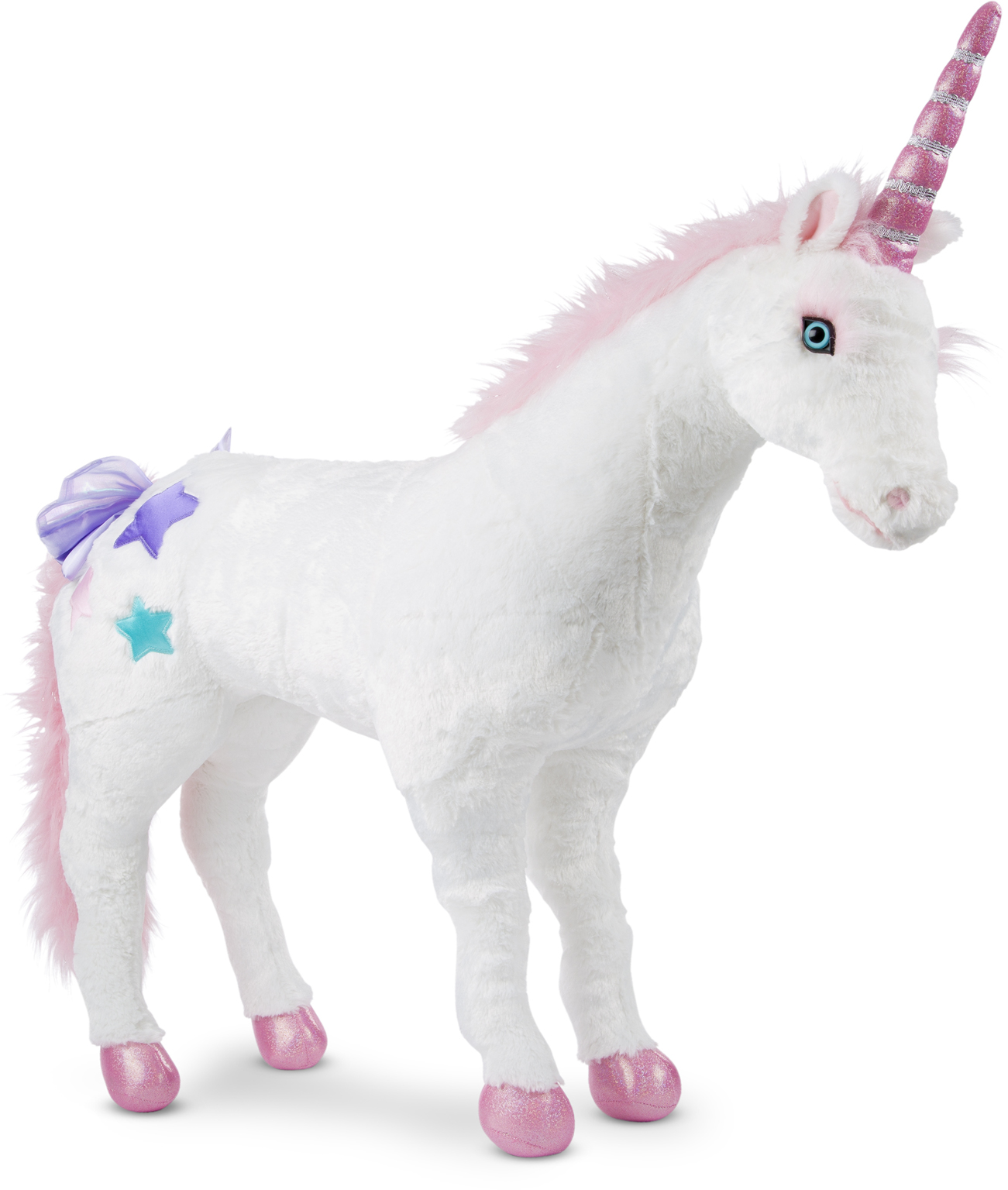 melissa and doug large plush unicorn