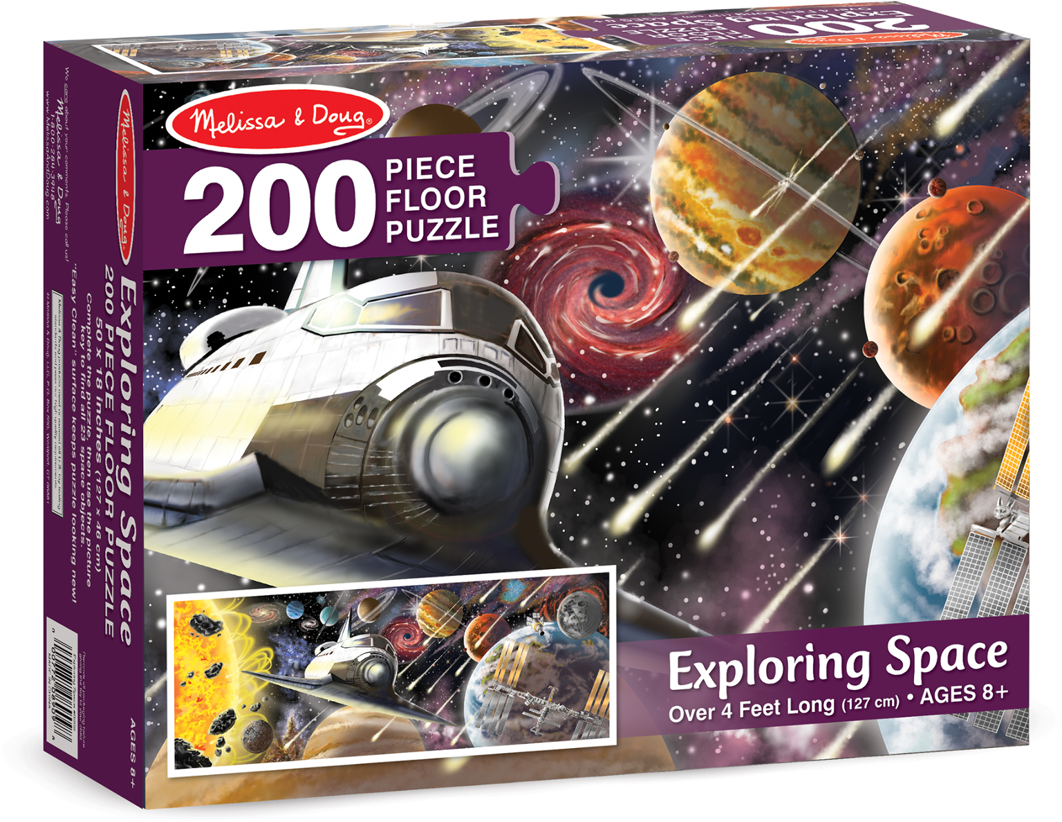 Melissa & Doug Exploring Space Floor Puzzle (200 PC)(6x.30)
