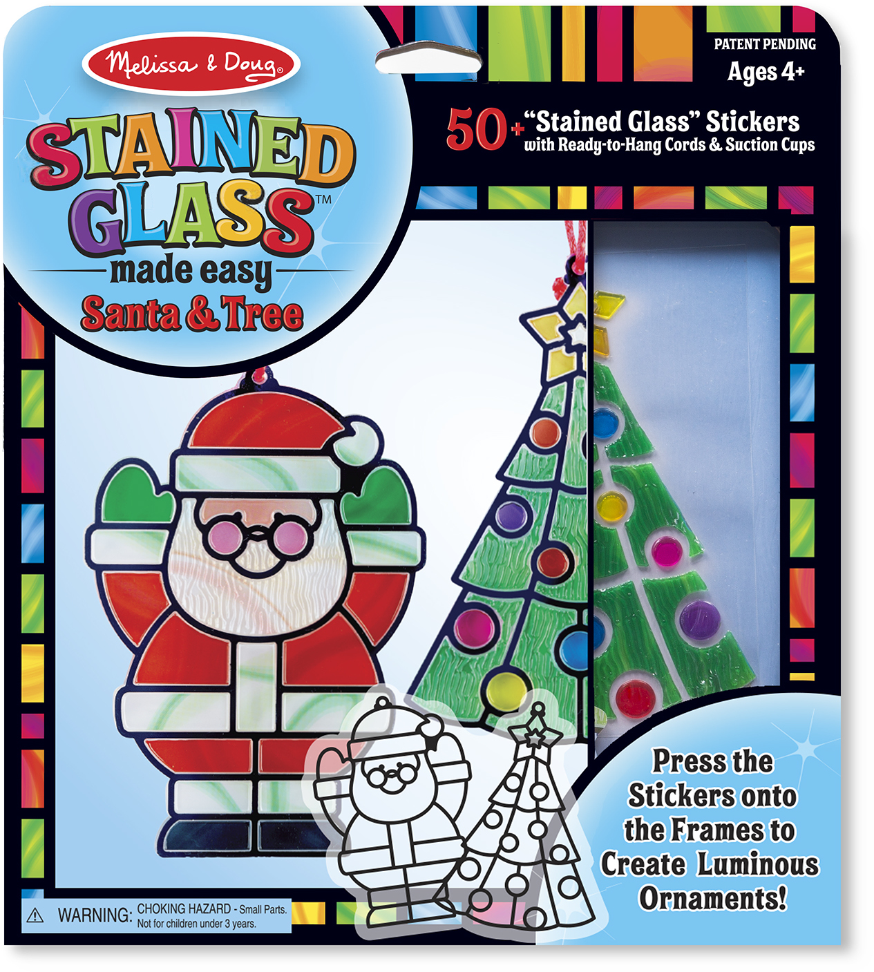 Wholesale Melissa & Doug Stained Glass - Ornaments(12x.94)
