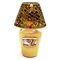 Aroma Lux Jar W/Mosaic Glass Shade-Vanilla Bliss