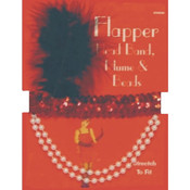 Flapper Headpiece Black Feather