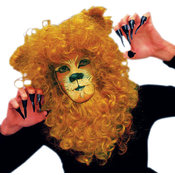 Lion Face Mask Hair Piece