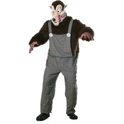 Wolf Big Bad w/Overalls