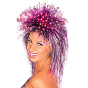 Fiber Optic Wig Purple