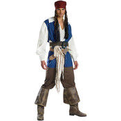 Jack Sparrow Quality Pirates Costume Adult