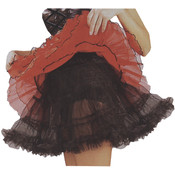19'' Black Crinoline Plus Size