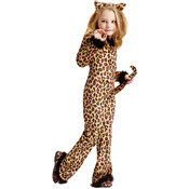Pretty Leopard Halloween Costume Child 4-6
