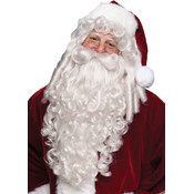 Santa Wig And Beard Super DLX