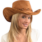 Hat Cowboy Suede