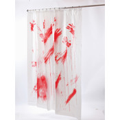 Bloody Shower Curtain