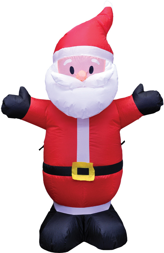 Christmas Supplies: Santa Inflatable 4'