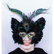 Mask Feather Peacock Butterfly