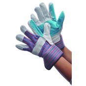 Joint Leather Double Palm Gloves