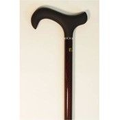 Derby Red Tripe Wound Carbon Fiber Cane
