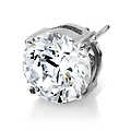 Men's Solitaire Stud Earring - 2 CT
