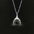 Karen's CZ Diamond Pendant Necklace - Small
