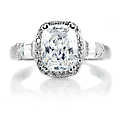 Blake's Oval CZ Engagement Ring