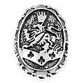 Leslie's Fantasy Crest Hair Cuff - Silver Tone