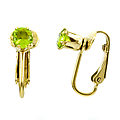 Deena's Earrings-August Birthstone Faux Peridot