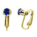 Deena's Earrings-SeptemberBirthstone Faux Sapphire