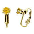 Deena's Earrings-November Birthstone Faux Topaz